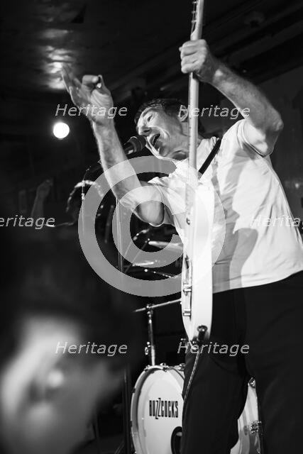 Steve Diggle, Buzzcocks live at 100 Club, London, Jun 2023. Creator: Annapaola Marchesani.