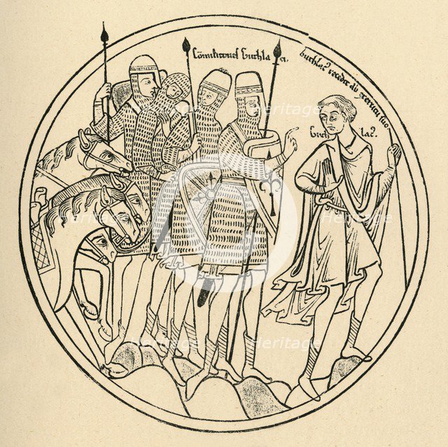 'Norman Soldiers', 1908. Artist: Unknown.