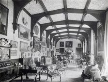 The salon, Newstead Abbey, Nottinghamshire, 1905. Artist: Henson & Co