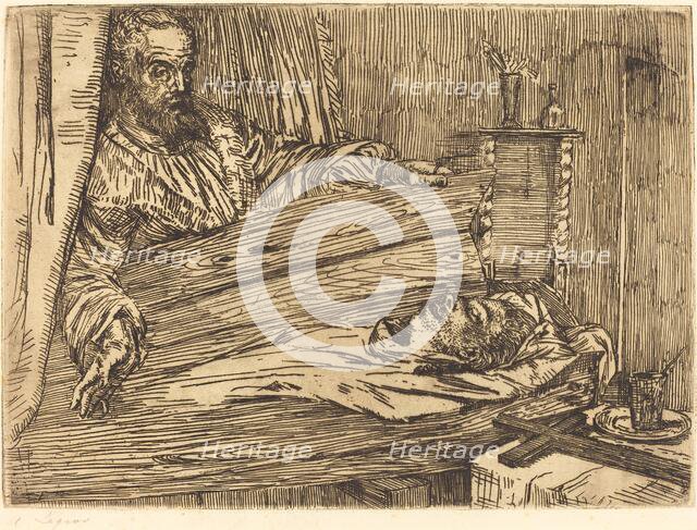 Berenice, 2nd plate. Creator: Alphonse Legros.