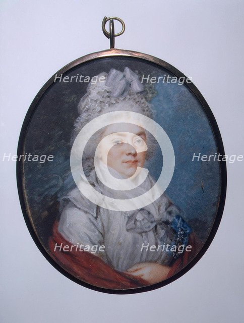 Portrait of Princess Darya Petrovna Saltykova (1739-1802), née Chernysheva, 1794. Artist: Ritt, Augustin Christian (1765-1799)