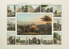 View of the city of Lausanne, 1832-1833. Creator: Isenring, Johann Baptist (1796-1860).