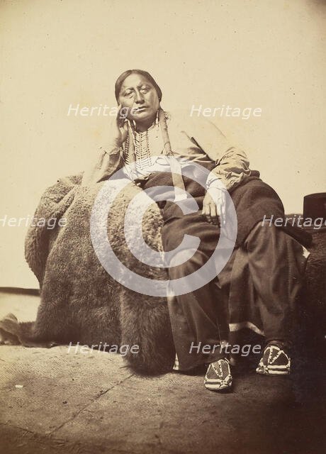 Ma-ni-mic, Cheyenne Chief, 1869-74. Creator: William Stinson Soule.