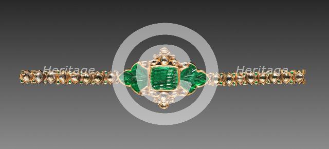 Bracelet, 1700s. Creator: Unknown.