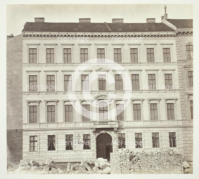 Elisabethstraße No. 20, Wohnhaus des Herrn E. von Dusy, 1860s. Creator: Unknown.