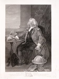 Portrait of Captain Thomas Coram, 18th century. Artist: Unknown