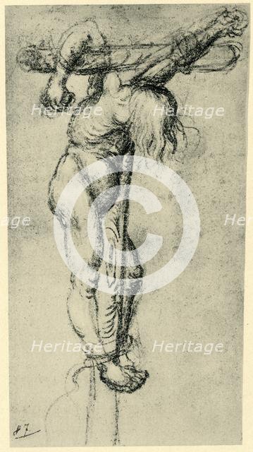 Thief on the cross, 1500-1504, (1943). Creator: Lucas Cranach the Elder.