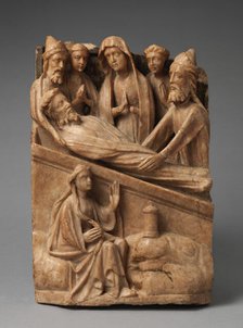 The Entombment, British, 15th century. Creator: Unknown.