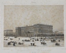 The Nicholas Palace in Saint Petersburg, 1840s.