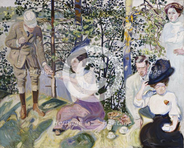 Sunshine, 1910-1911. Creator: Antti Faven.