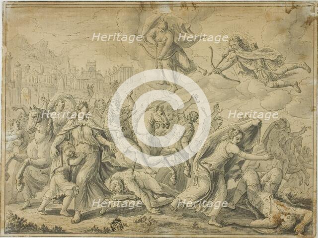 Death of Niobe's Children, 1552/1725. Creator: Unknown.