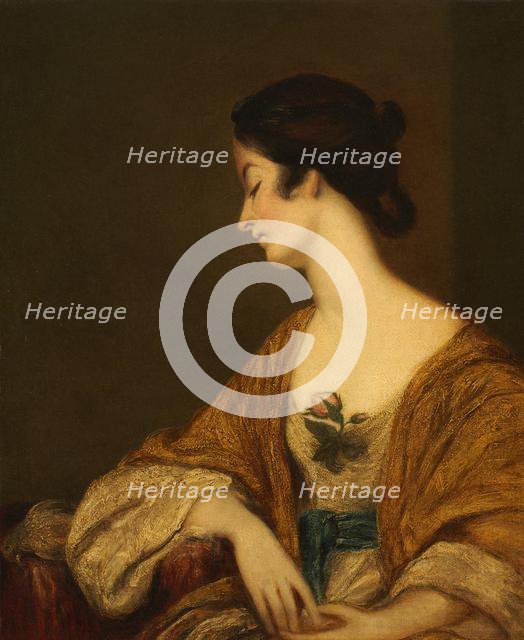 Portrait of Mrs. George Collier, 18th century. Creator: Joshua Reynolds (British, 1723-1792), follower of.