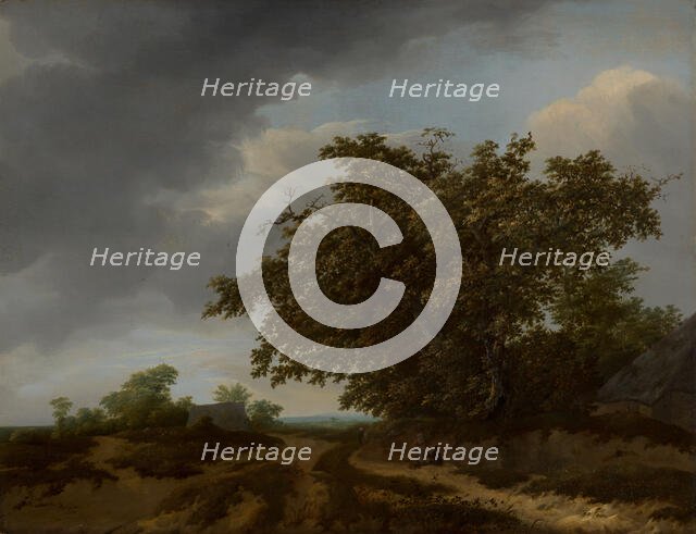 Landscape on the Edge of the Dunes, c1648-1691. Creator: Jan Vermeer van Haarlem.