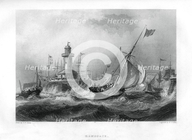 Ramsgate, Kent, 1886.Artist: W Finden