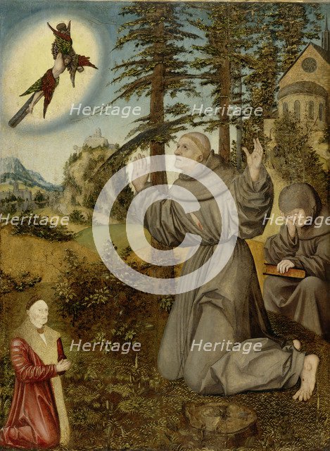 Stigmatization of Saint Francis, ca 1510-1515.
