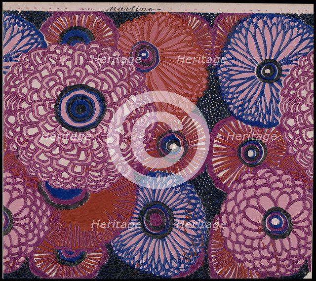 Les Anémones, 1912.