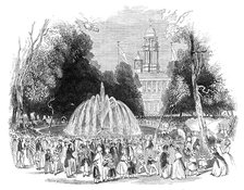 Commemoration of Independence at New York - scene in the park, 1844. Creator: Unknown.