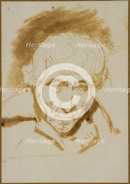 Portrait of the composer Luigi Cherubini (1760-1842).