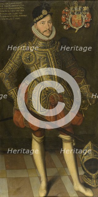 Portrait of Duke Adolf of Holstein-Gottorp (1526-1586), 1586.