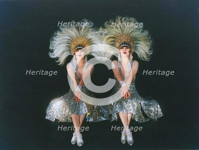 The Dolly Sisters, 1920s. Creator: Walery.