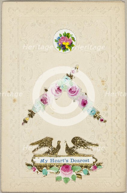 My Heart's Dearest (Valentine), c.1830. Creator: Unknown.