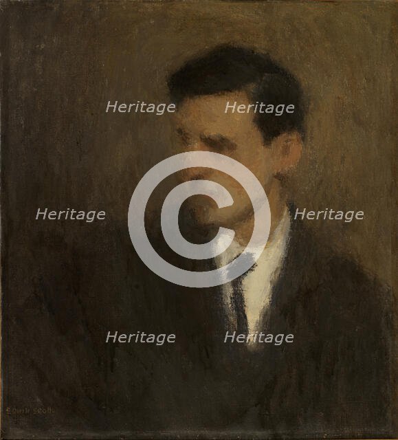 Portrait de Jeune Homme, n.d. Creator: Frank Edwin Scott.