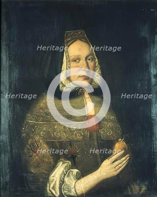 Portrait of Mary Jamesone. Creator: George Jamesone.