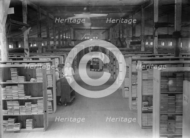 Government Printing office - Views, 1912. Creator: Harris & Ewing.