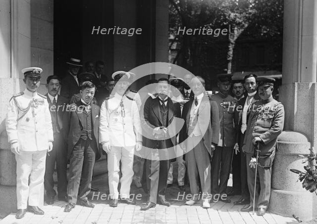 Japanese Mission To U.S. - Arrived August 13, 1917. Comdr. Ando, Imperial Japanese Navy..., 1917. Creator: Harris & Ewing.