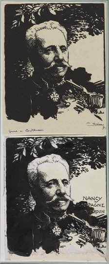 Général de Castelneau, 1914. Creator: Auguste Louis Lepère (French, 1849-1918).