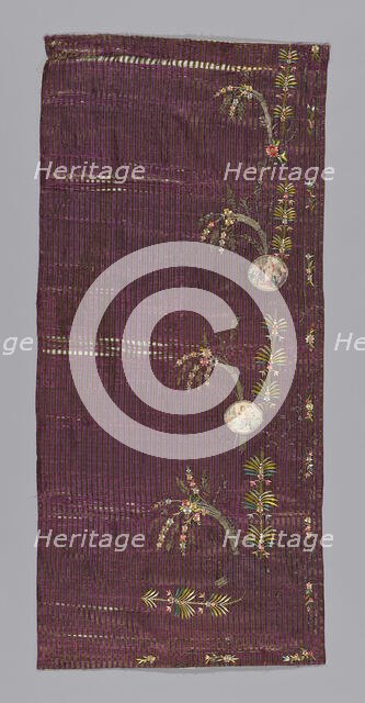 Skirt panel?, France, Directoire period, 1795/99. Creator: Unknown.