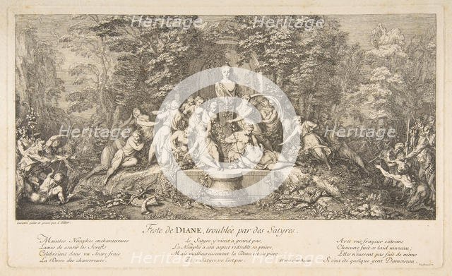 Feast of Diana.n.d. Creator: Claude Gillot.