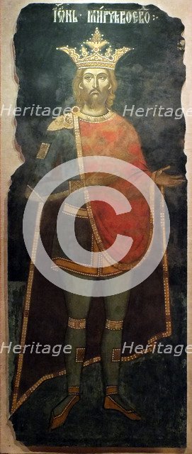 Mircea I of Wallachia (From the Curtea de Arges Monastery).