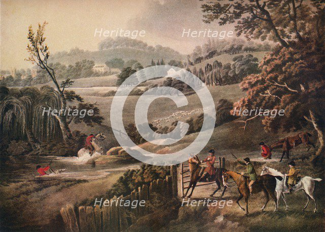 'The Bilsden (Billesdon) Coplow Day', c18th century. Artist: Francis Jukes.