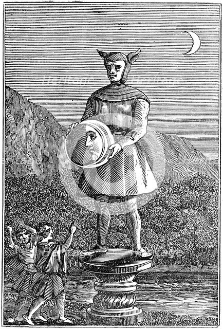 Representation of Mona, 1834. Artist: Unknown