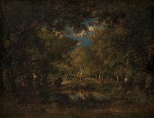 The Forest of Fontainebleau, 1874. Creator: Narcisse Virgile Diaz de la Pena.
