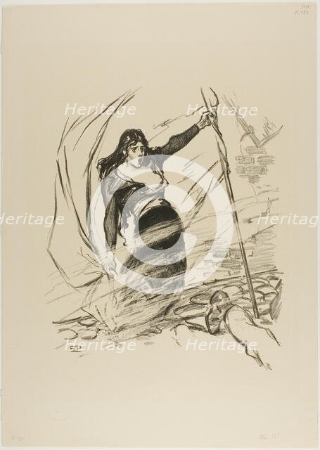 May 1871, May 1894. Creator: Theophile Alexandre Steinlen.