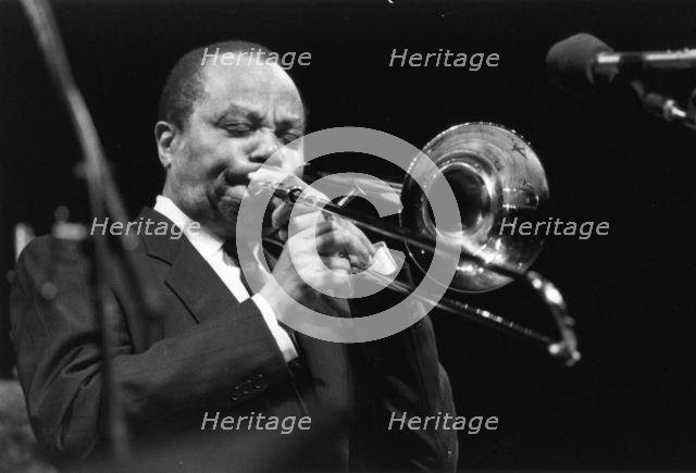 J.J.Johnson, North Sea Jazz Festival, The Hague, Netherlands, 1993. Creator: Brian Foskett.