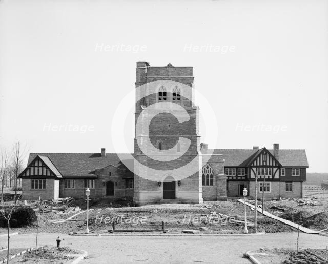 St. Mary's Episcopal Church, front view, Walkerville, Canada, between 1900 and 1905. Creator: Unknown.
