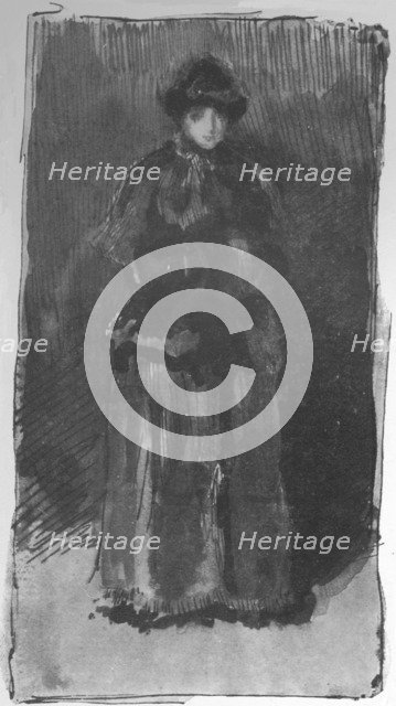 'Lady Meux', c1882,  (1904). Artist: James Abbott McNeill Whistler.