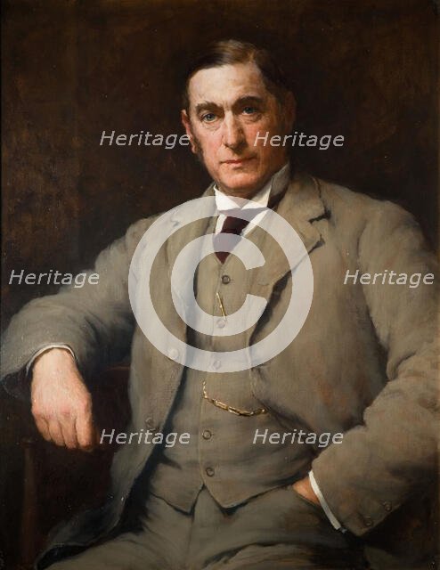 Portrait of Alderman Charles Gabriel Beale, 1901. Creator: Walter William Ouless.