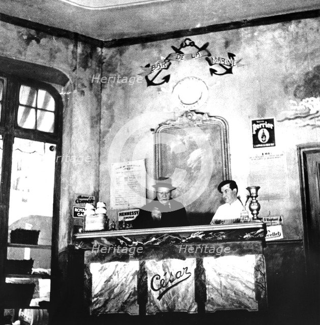 Raimu, French actor, appearing in a performance of Marcel Pagnol's play Cesar, c1936-1946. Artist: Unknown