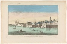View of the city of Cádiz, 1745-1775. Creator: Anon.