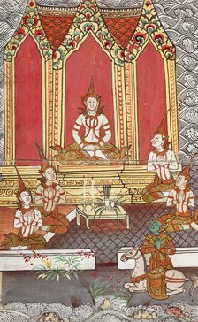 Phra Malai Manuscript (image 18 of 21), between c1860 and c1880. Creator: Unknown.