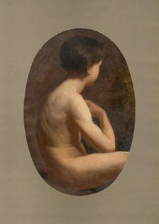 Nude boy, 1854-1855. Creator: Gyula Benczúr.