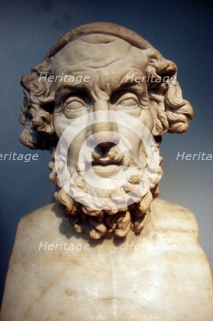 Homer, Greek epic poet. Artist: Unknown