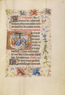 Initial G: The Deposition; Book of Hours, after 1460. Creator: Unknown.