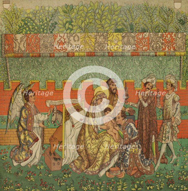 The Adoration of the Magi, 1440, (1877).  Creator: Franz Kellerhoven.