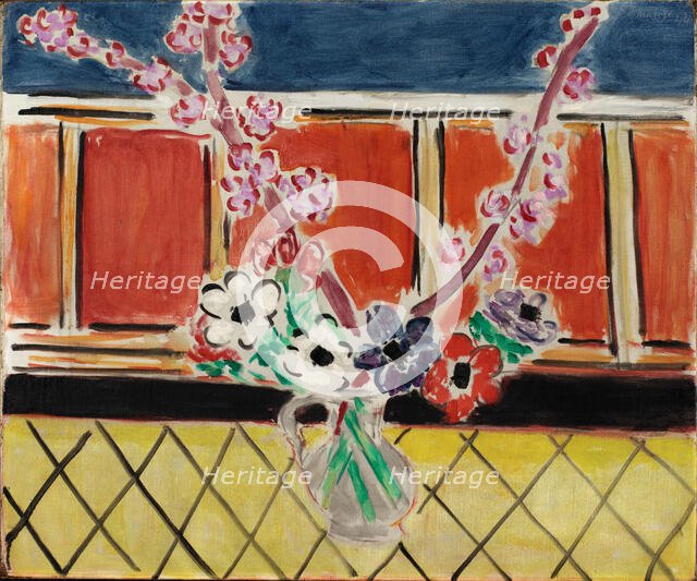 Anemones and Peach Blossoms, 1944. Creator: Henri Matisse.