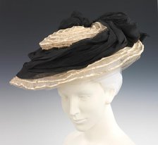 Hat, French, ca. 1895. Creator: Camille Roger.